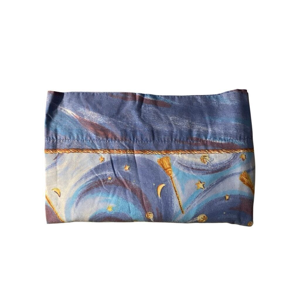 Vintage Harry Potter bedding top sheet 2000s Y2K twin sheets 5’x7.5’ Whimsigoth - Picture 4 of 7